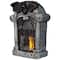 Northlight; Northlight 13.5" LED Flickering Beware Gravestone Halloween Décor; Category:Lighted Decor; Image:7